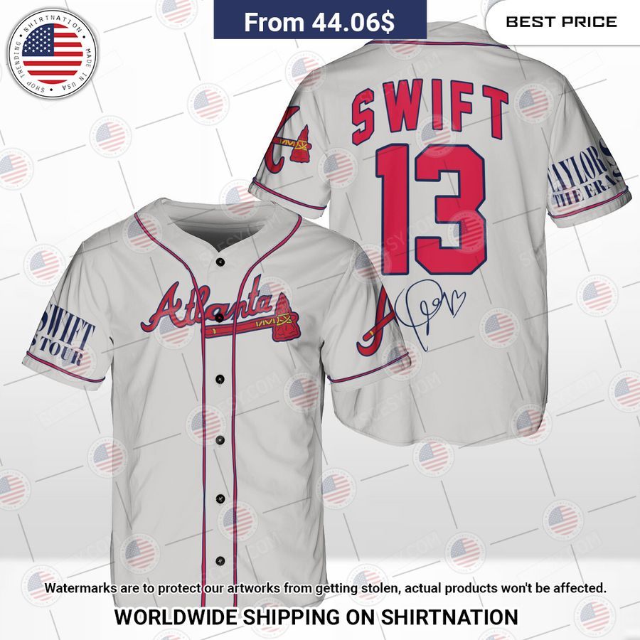 atlanta braves taylor swift gray custom baseball jersey 1 232.jpg