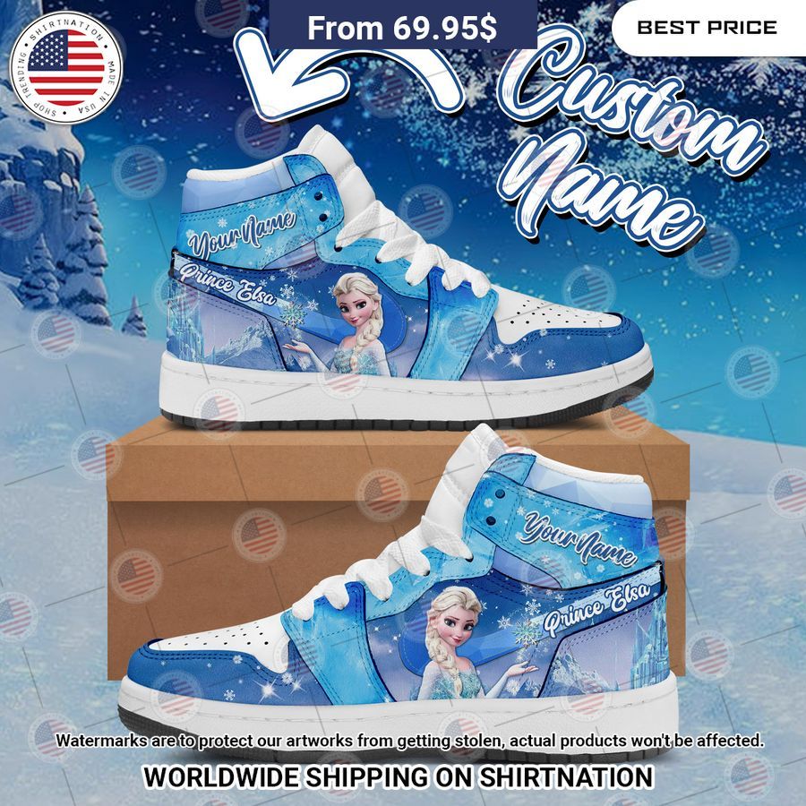 Disney Princes Elsa Nike Air Jordan 1 You look so healthy and fit