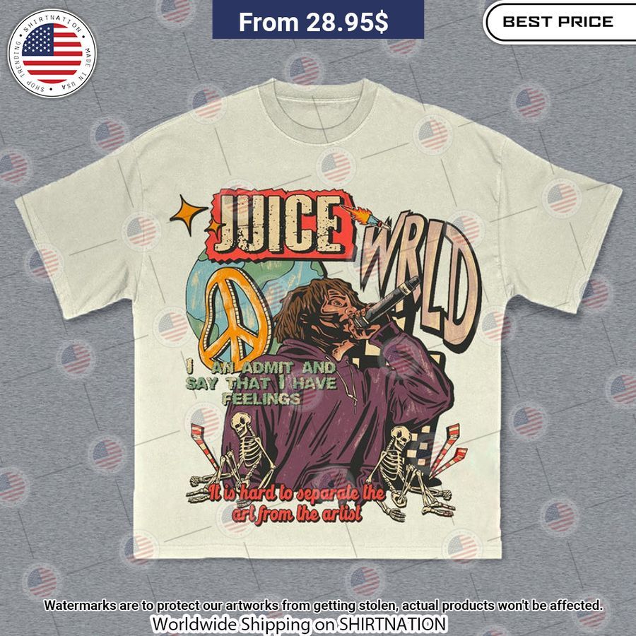 Rapper & Skull Juice Wrld T shirt Cuteness overloaded