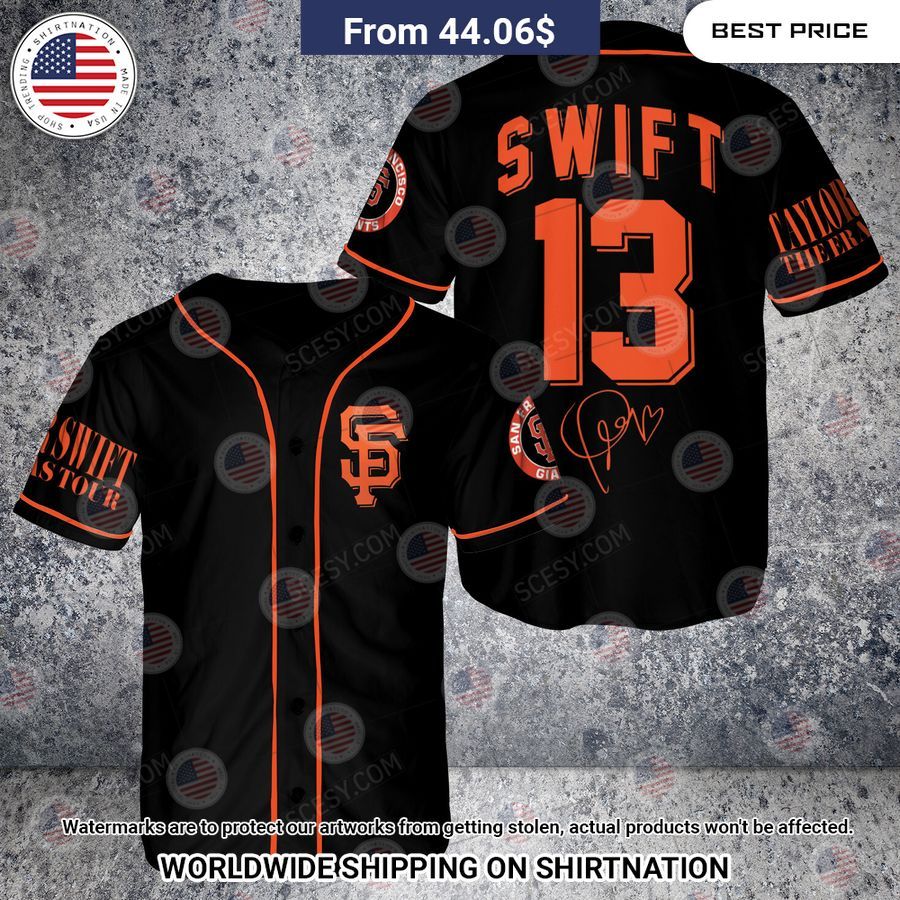 san francisco giants taylor swift black custom baseball jersey 1 158.jpg