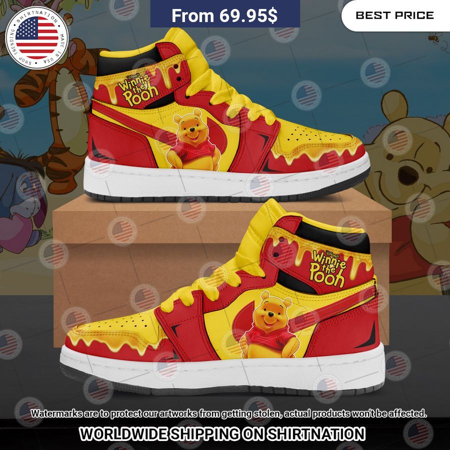 Winnie the Pooh Nike Air Jordan 1 You look fresh in nature