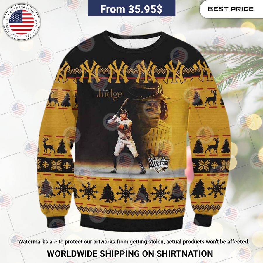 Aaron Jugde Christmas Sweater Sizzling