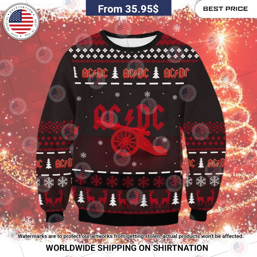 AC DC Ugly Christmas Sweater Wow! This is gracious