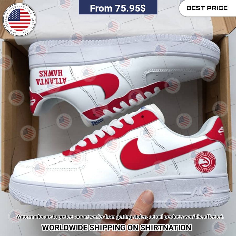 Atlanta Hawks Air Force 1 Stand easy bro