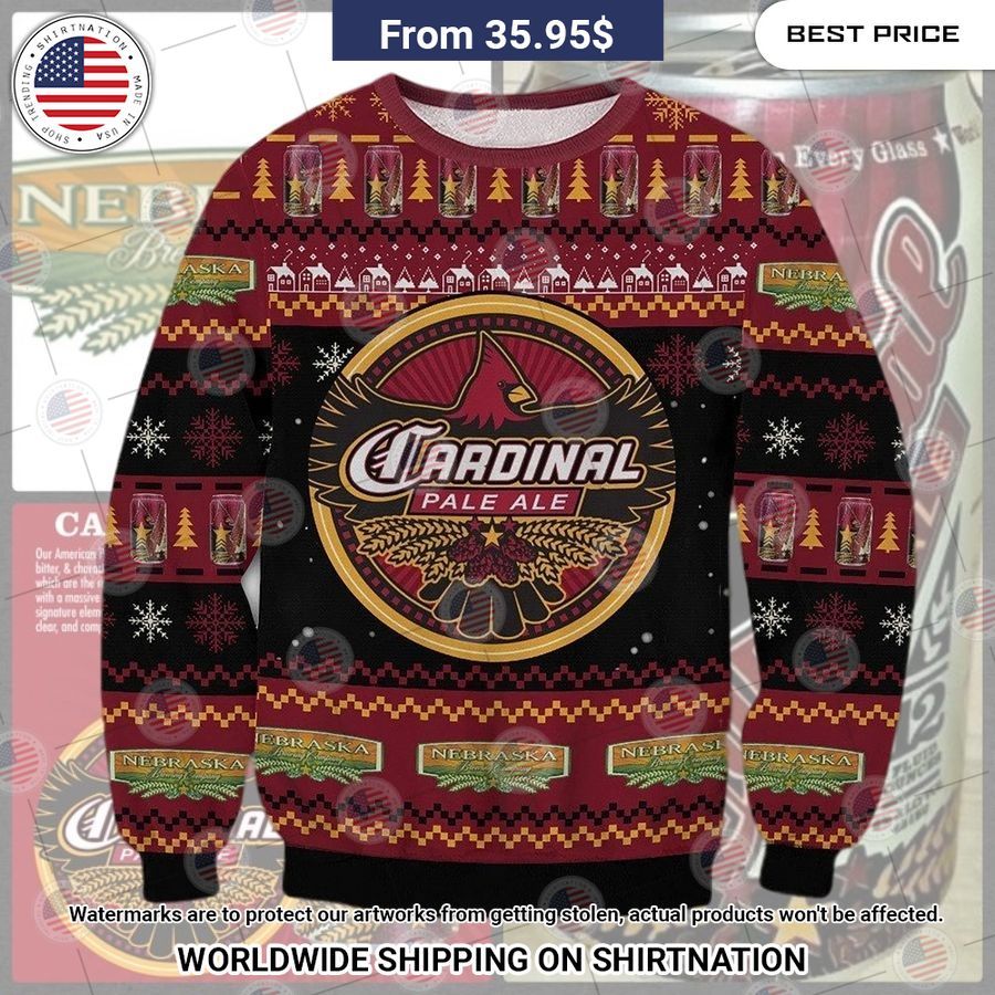 Cardinal Pale Ale Beer Sweater Which place is this bro?