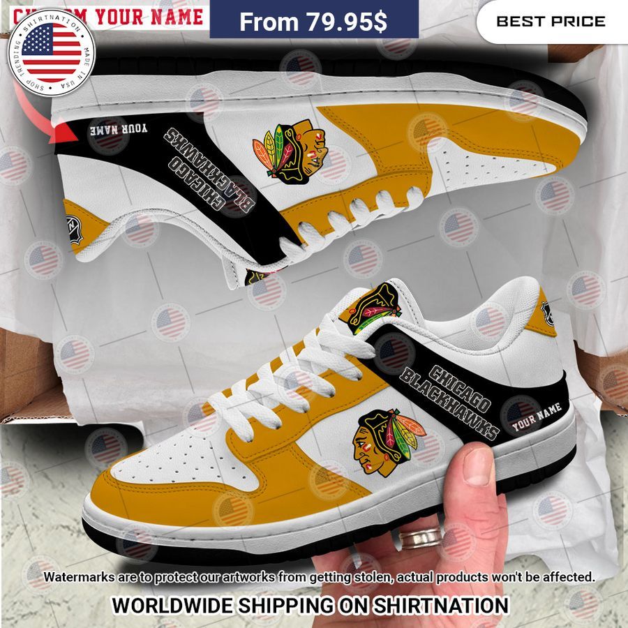 Chicago Blackhawks Custom Nike dunk low You look elegant man