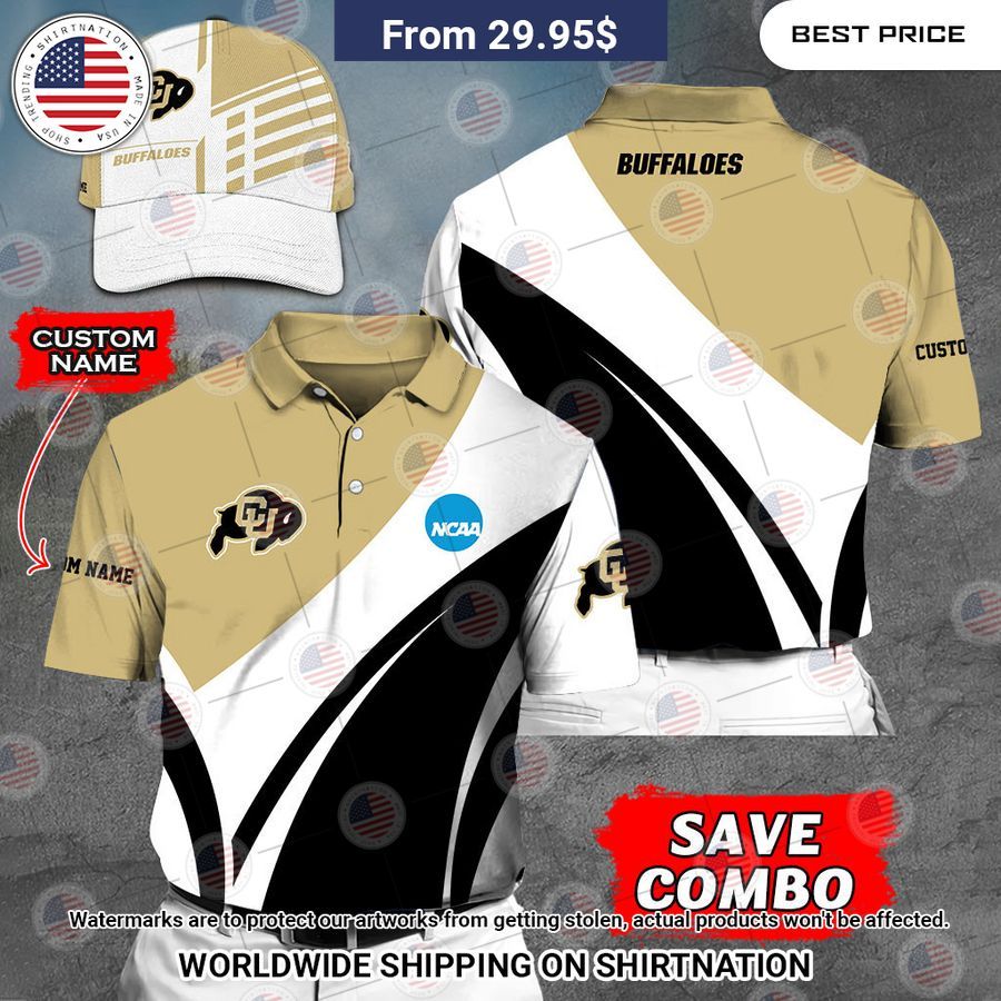 Colorado Buffaloes Custom Polo Shirt You look fresh in nature