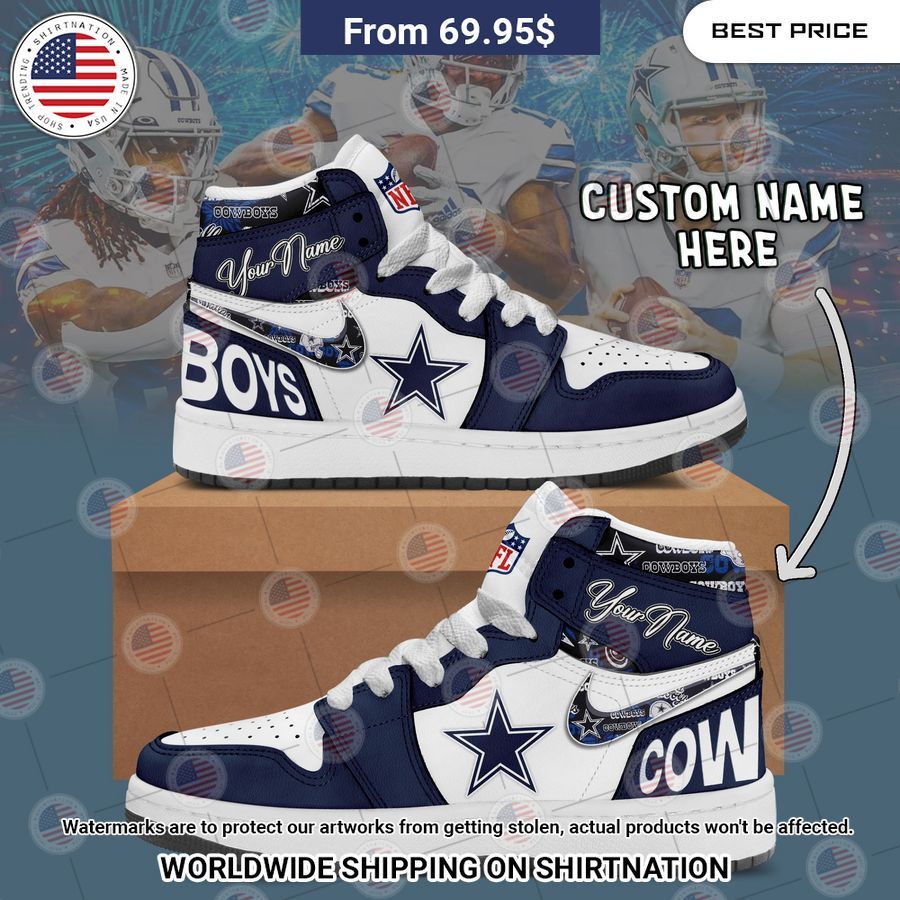 Dallas Cowboys Custom Air Jordan 1 You look so healthy and fit