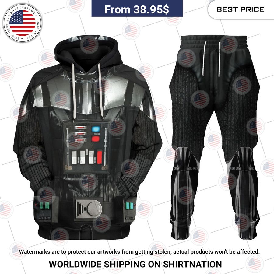 Darth Vader Hoodie and Sweatpants Nice elegant click