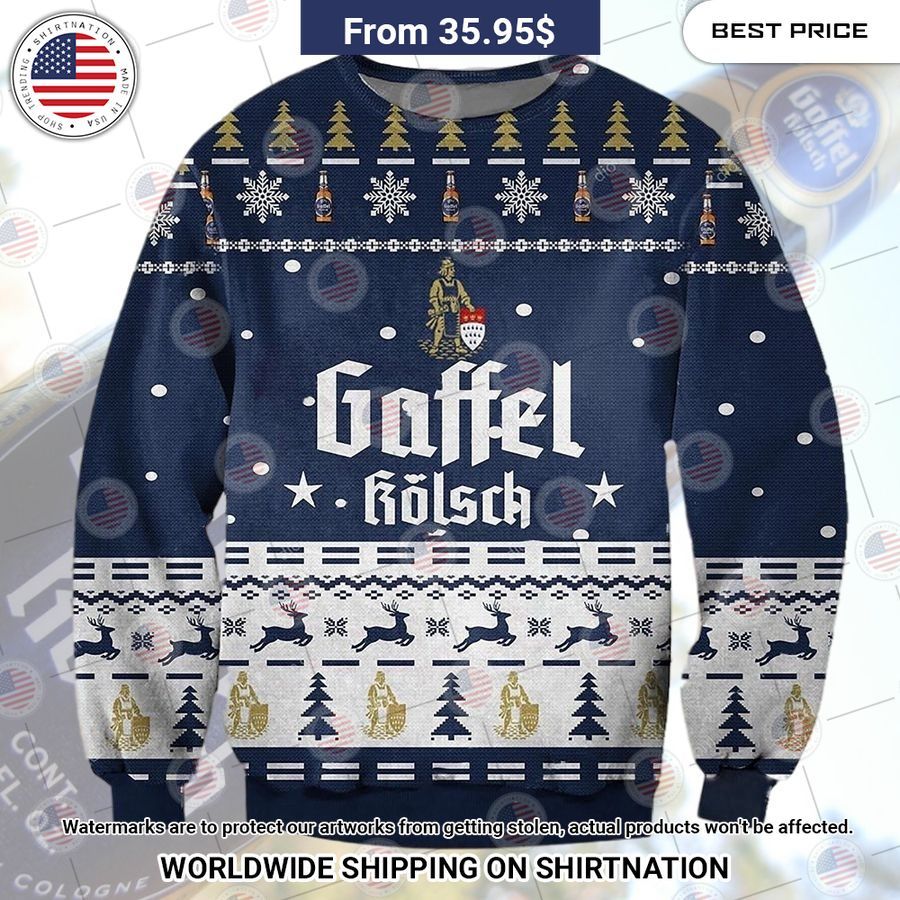 Gaffel Kolsch Beer Sweater Wow! What a picture you click