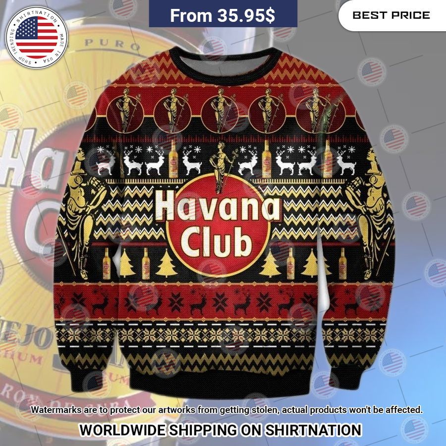 Havana Club Beer Sweater It is too funny