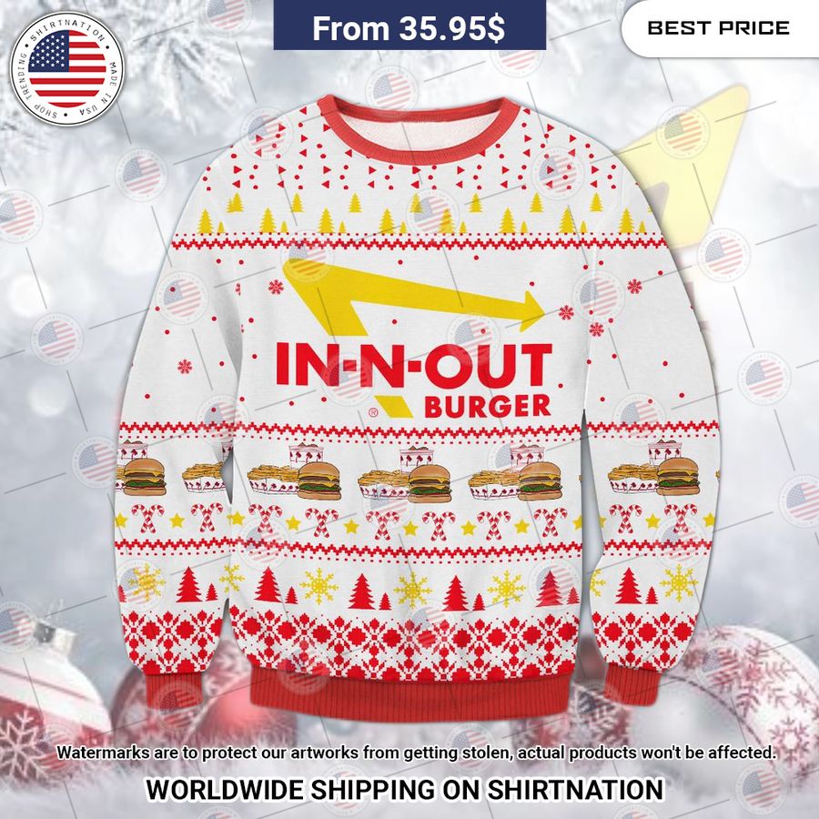 In N Out Burger Sweater My friends!