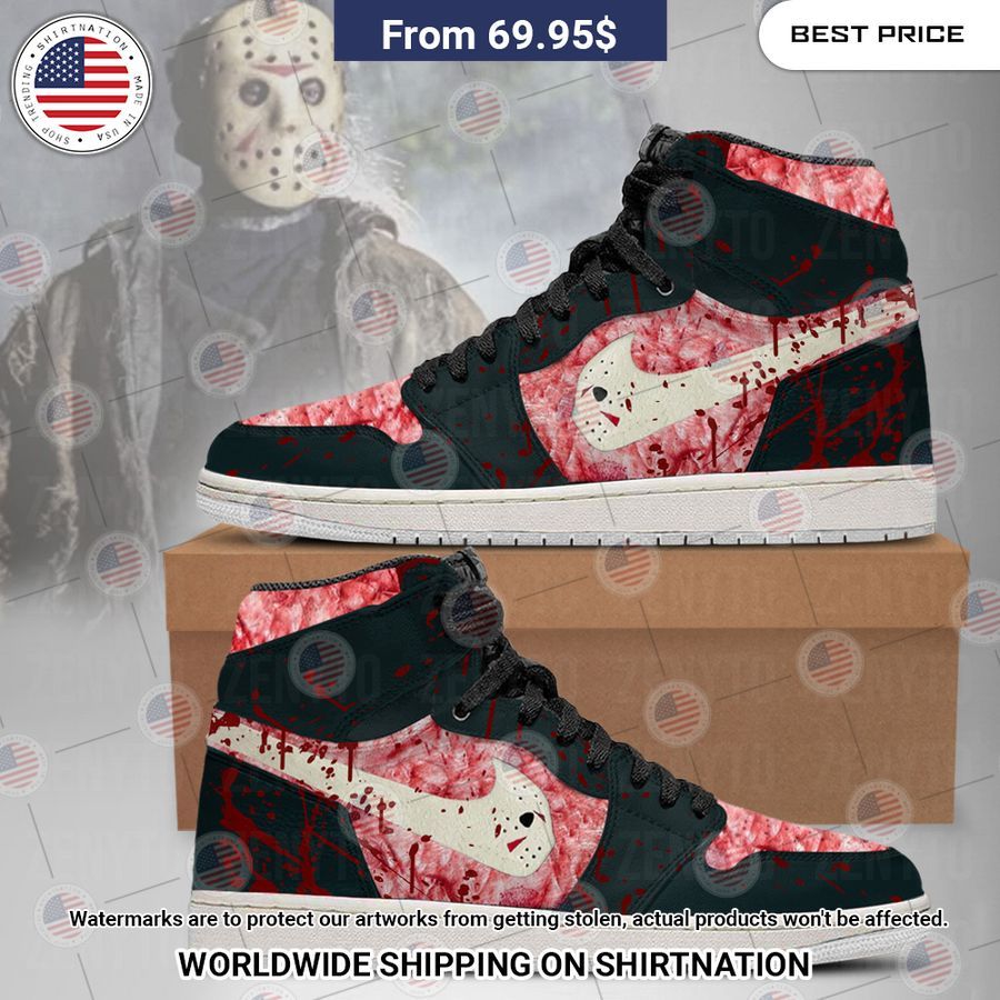 Jason Voorhees Halloween Jordan High Top Rejuvenating picture