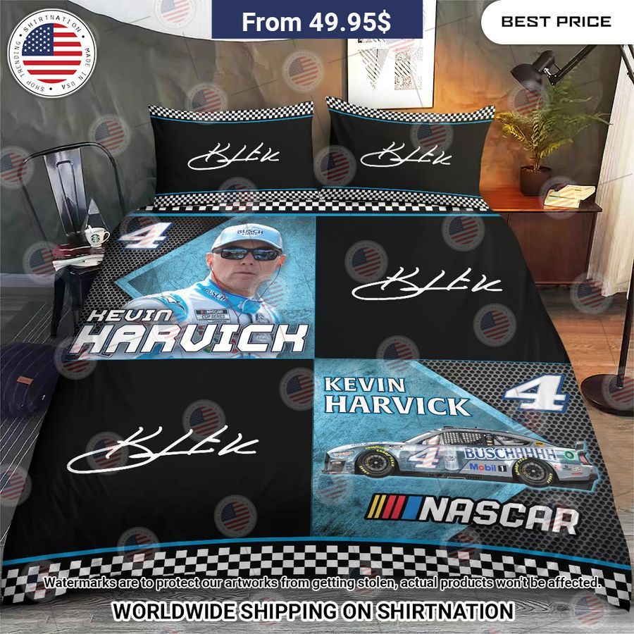 kevin harvick nascar racing bedding set 2 963.jpg