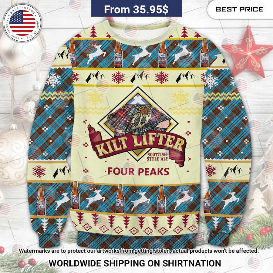 Kilt Lifter Four Peaks Sweater Unique and sober