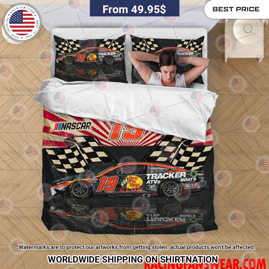 MartinTruexJr Nascar Racing Bedding Set You look lazy