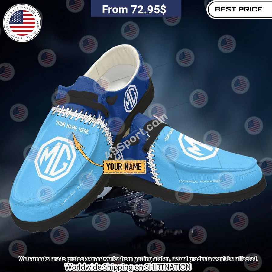 MG Motor Custom Hey Dude shoes Cool DP