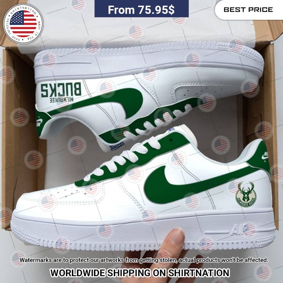 Milwaukee Bucks Air Force 1 I like your hairstyle