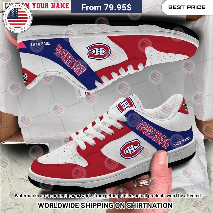 Montreal Canadiens Custom Nike dunk low Cool look bro