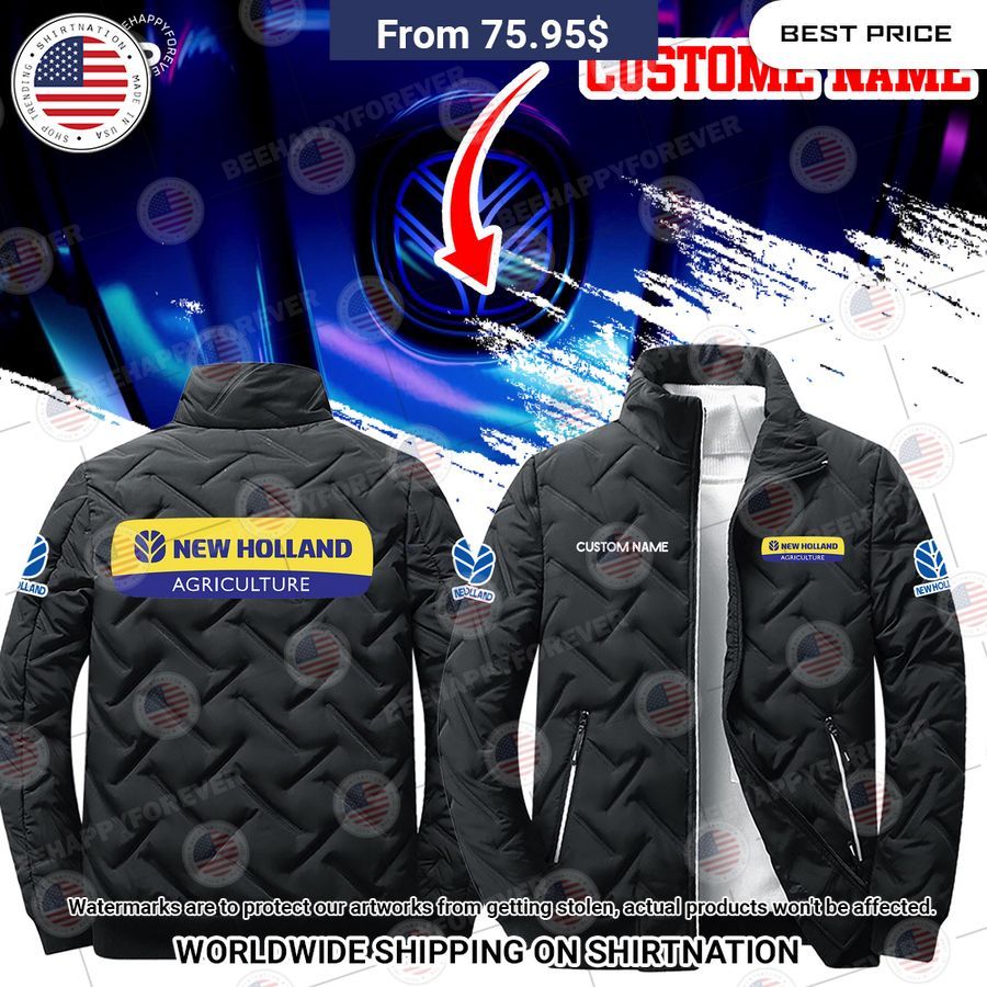 New Holland Custom Puffer Jacket Ah! It is marvellous