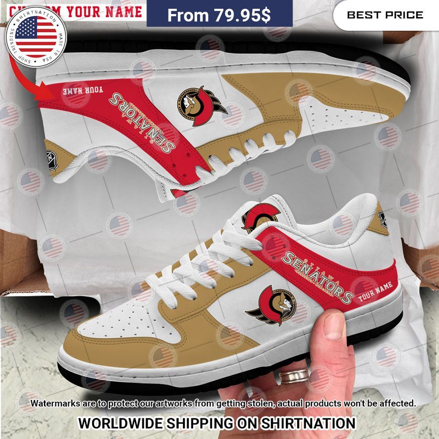 Ottawa Senators Custom Nike dunk low Damn good