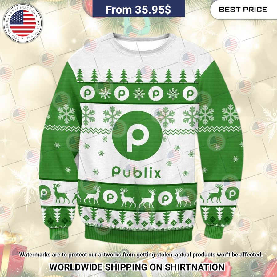 Publix Ugly Christmas Sweater Awesome Pic guys