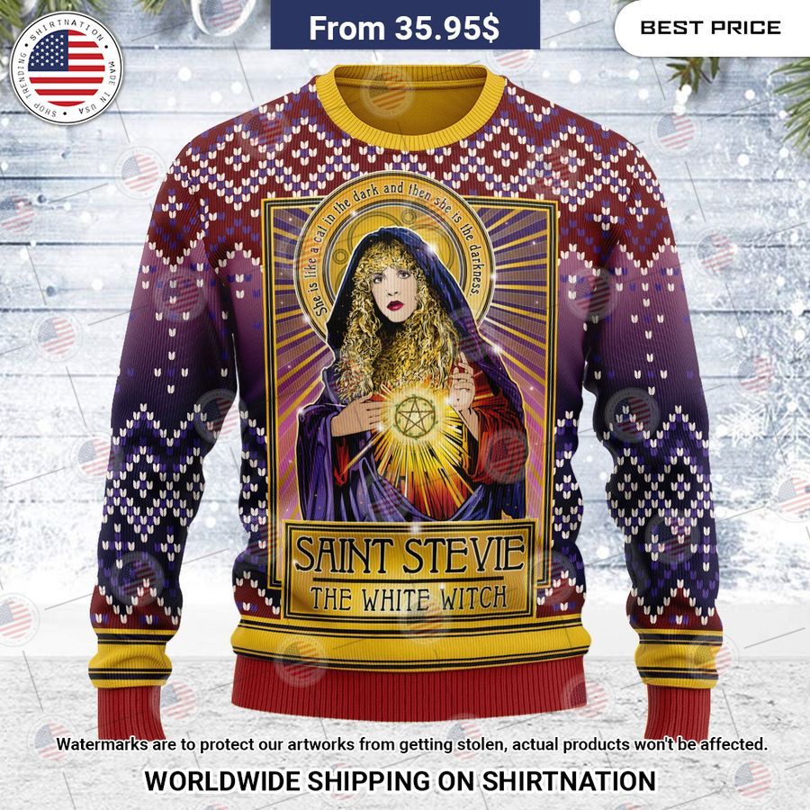 Saint Stevie The White Witch Sweater Stand easy bro