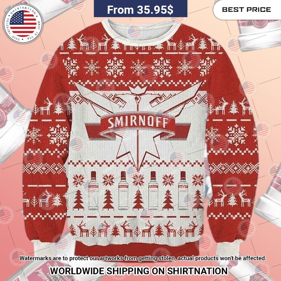 Smirnoff Beer Christmas Sweater Royal Pic of yours