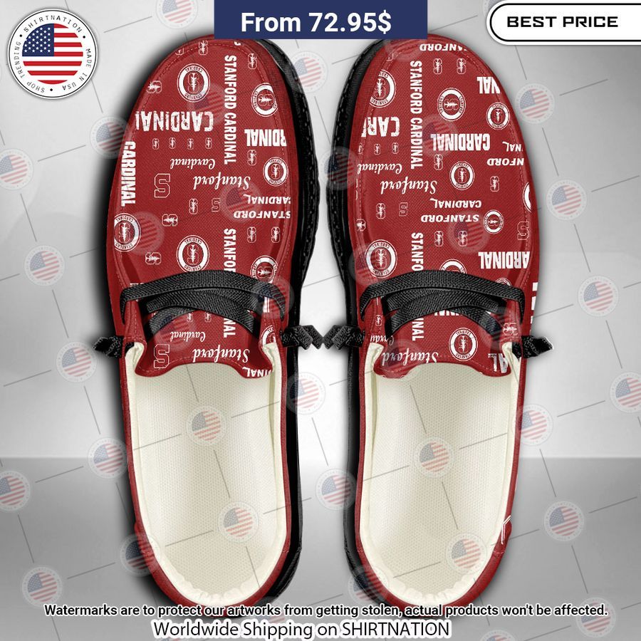 Stanford Cardinal Custom Hey Dude Shoes Mesmerising