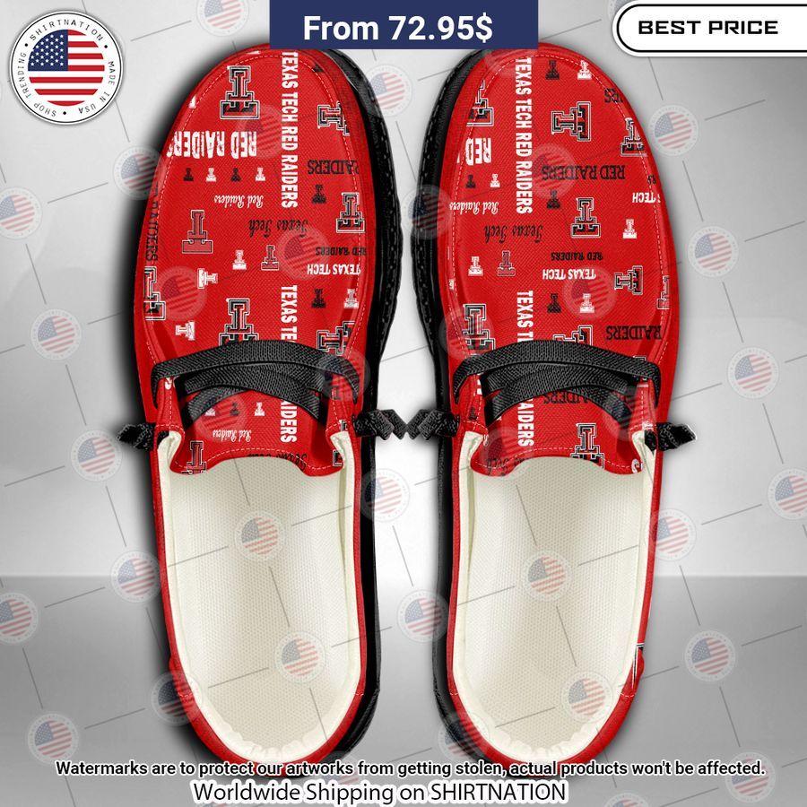 Texas Tech Red Raiders Custom Hey Dude Shoes Awesome Pic guys