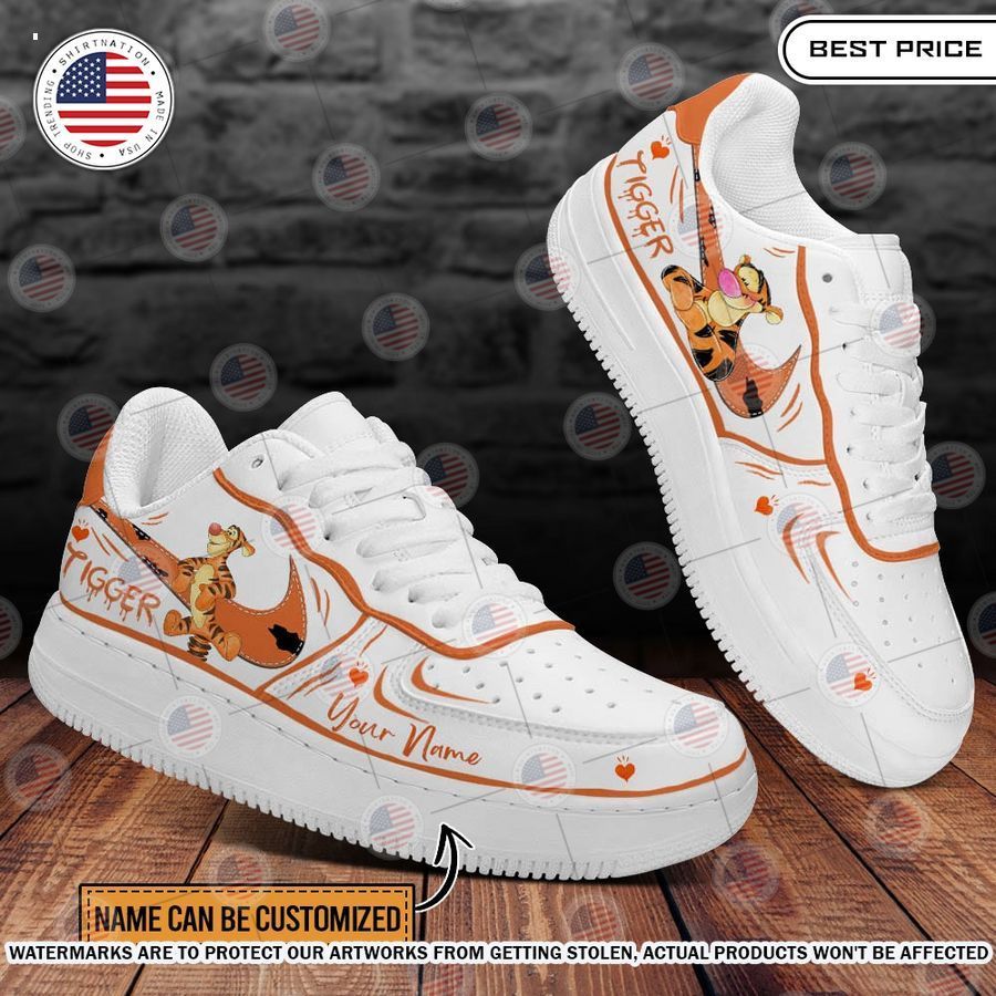 Tigger Custom Nike Air Force Amazing Pic