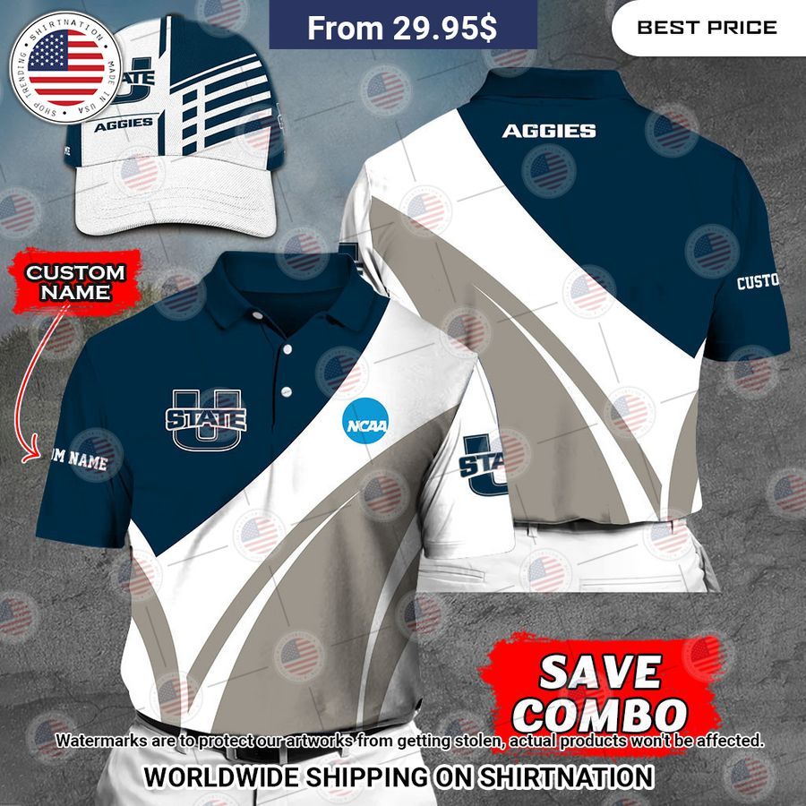 Utah State Aggies Custom Polo Shirt You are always amazing