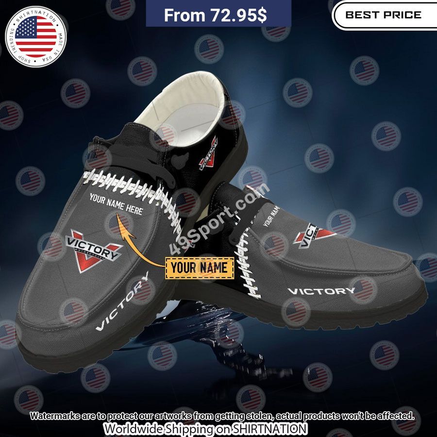 Victory Motorcycles Custom Hey Dude shoes Gang of rockstars