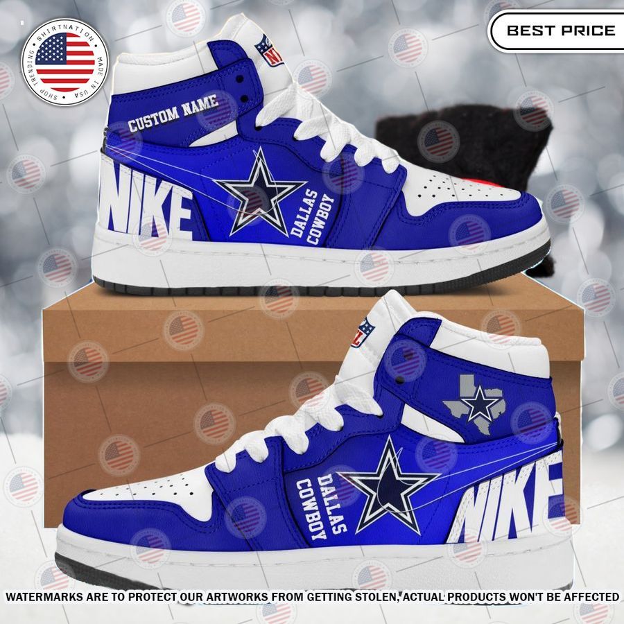 Dallas Cowboys Custom Air Jordan 1 Wow! This is gracious