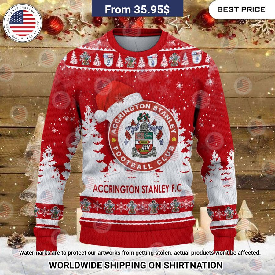 Accrington Stanley Christmas Sweater My friends!