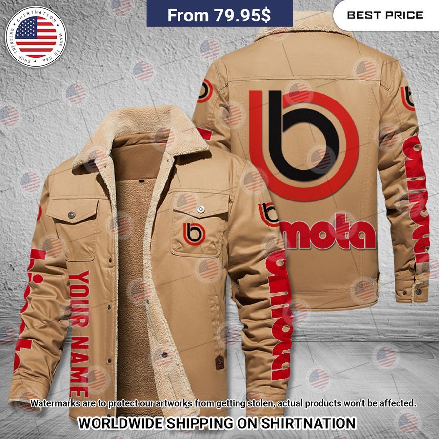 Bimota Custom Fleece Leather Jacket Awesome Pic guys