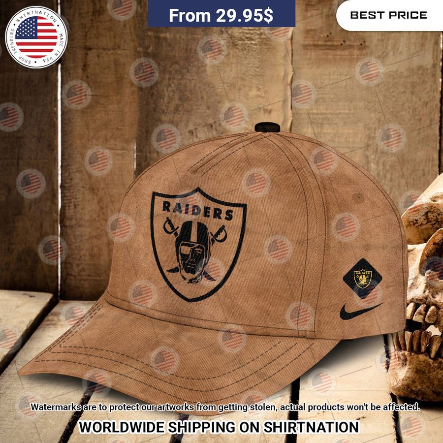 Las Vegas Raiders Salute To Service Cap Pic of the century