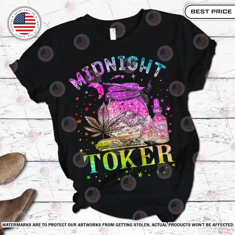 Midnight Toker Weed Pajamas Set Nice Pic