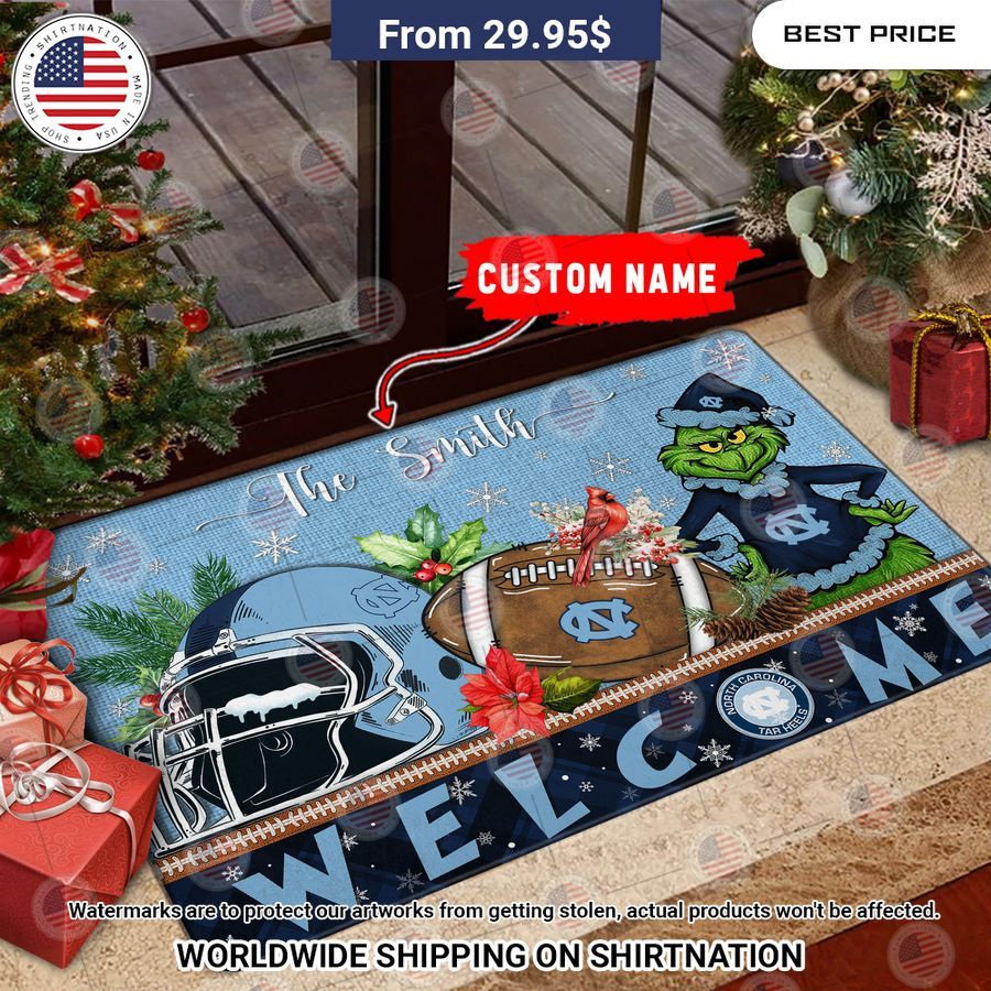 north carolina tar heels grinch christmas welcome personalized doormat 1 274.jpg