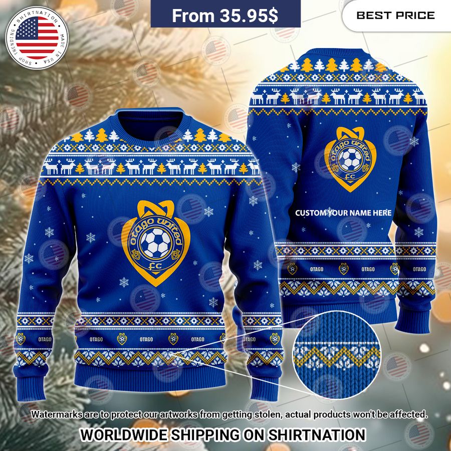 Otago Custom Christmas Sweater Natural and awesome