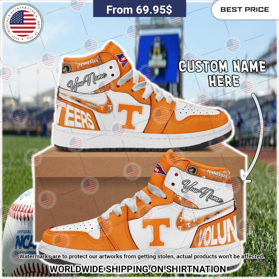 Tennessee Volunteers Custom Air Jordan 1 You are always amazing