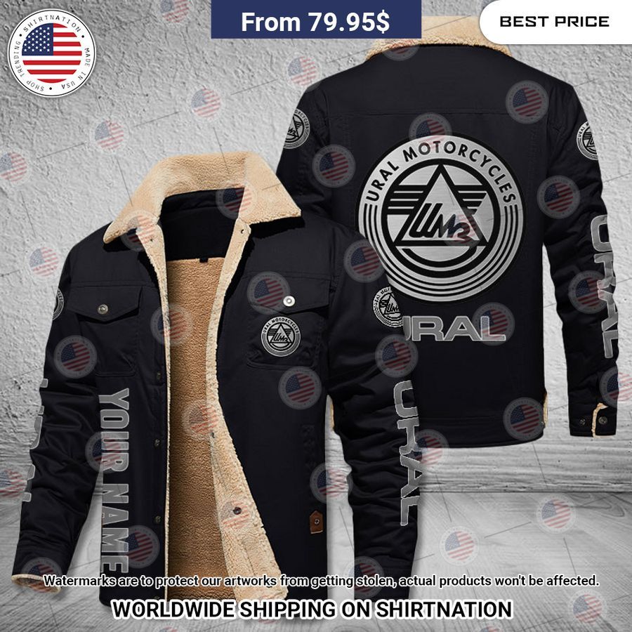 Ural Custom Fleece Leather Jacket It is too funny