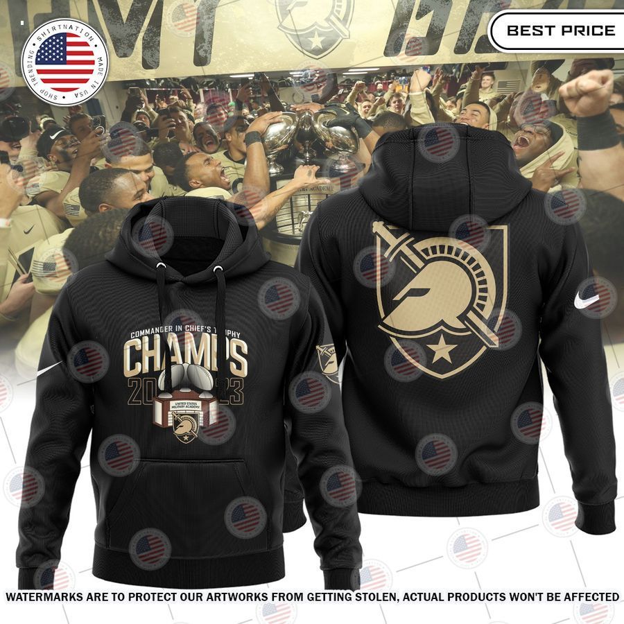 army black knights champions 2023 hoodie 1