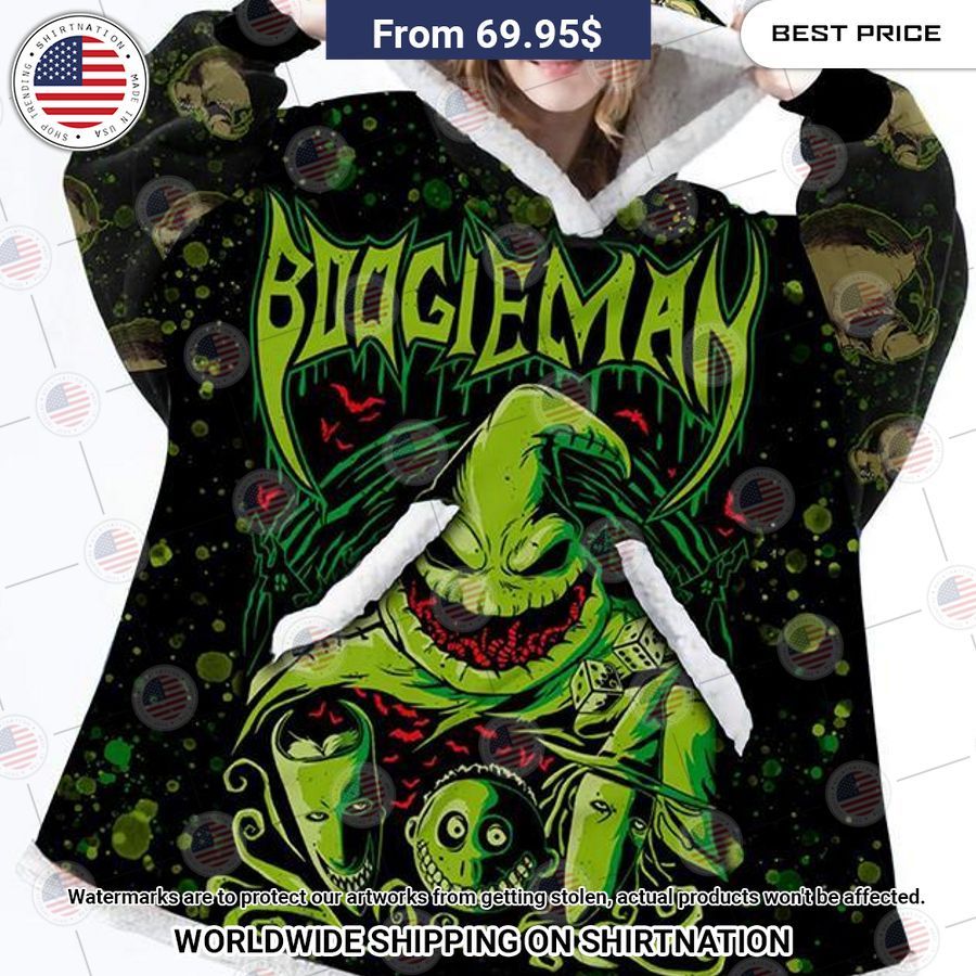 Boogeyman Hoodie Blanket Nice shot bro