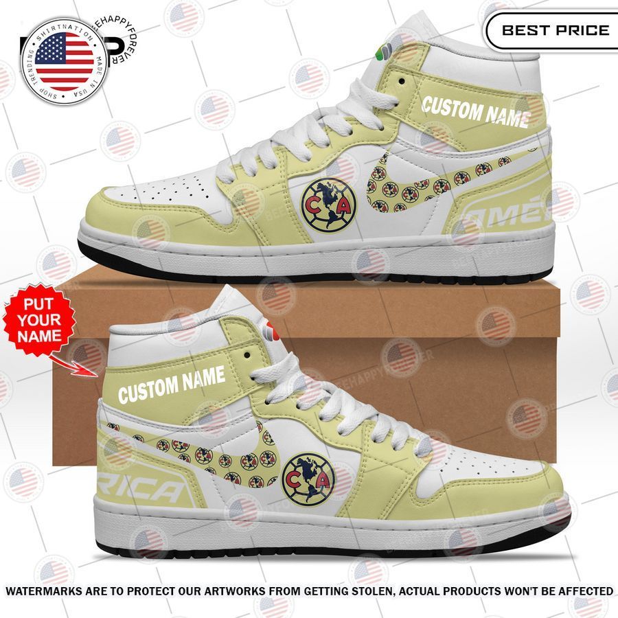 Club América Campeón Custom Air Jordan High Rejuvenating picture