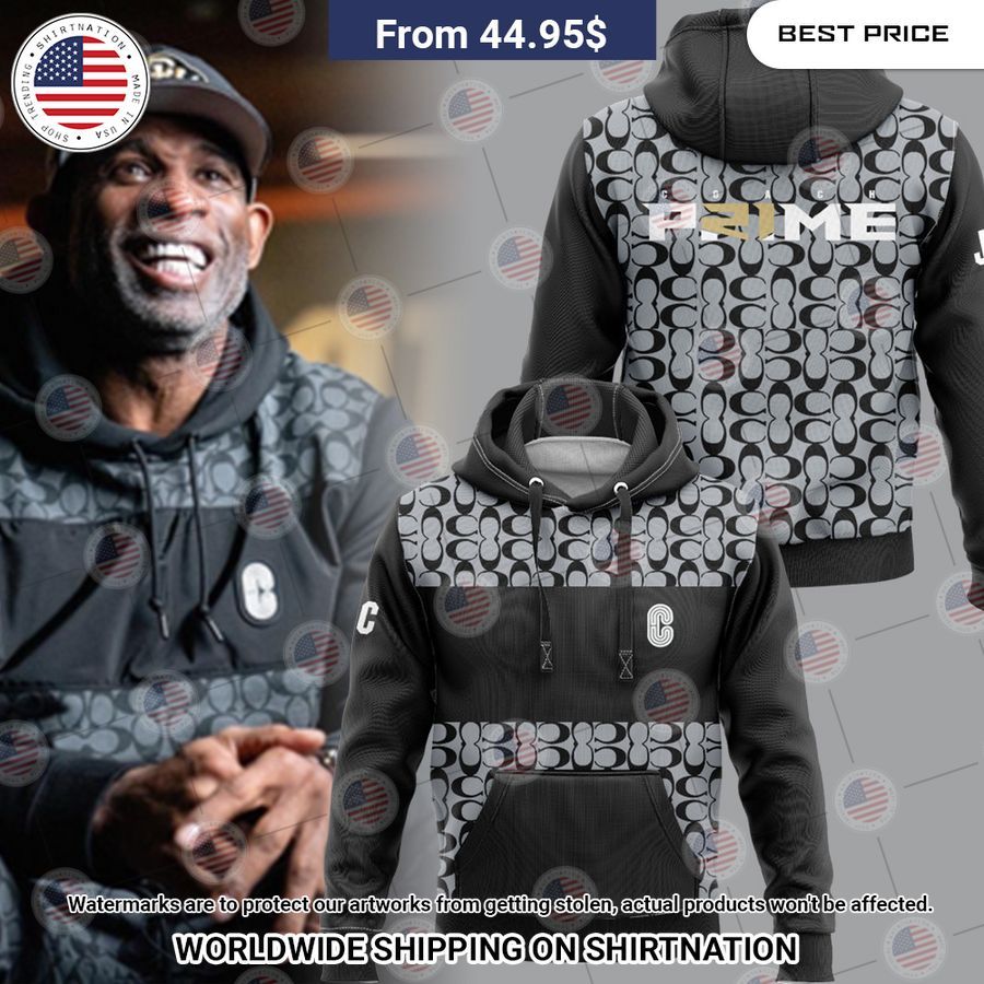 Colorado Buffaloes Coach Deion Sanders Hoodie Your beauty is irresistible.