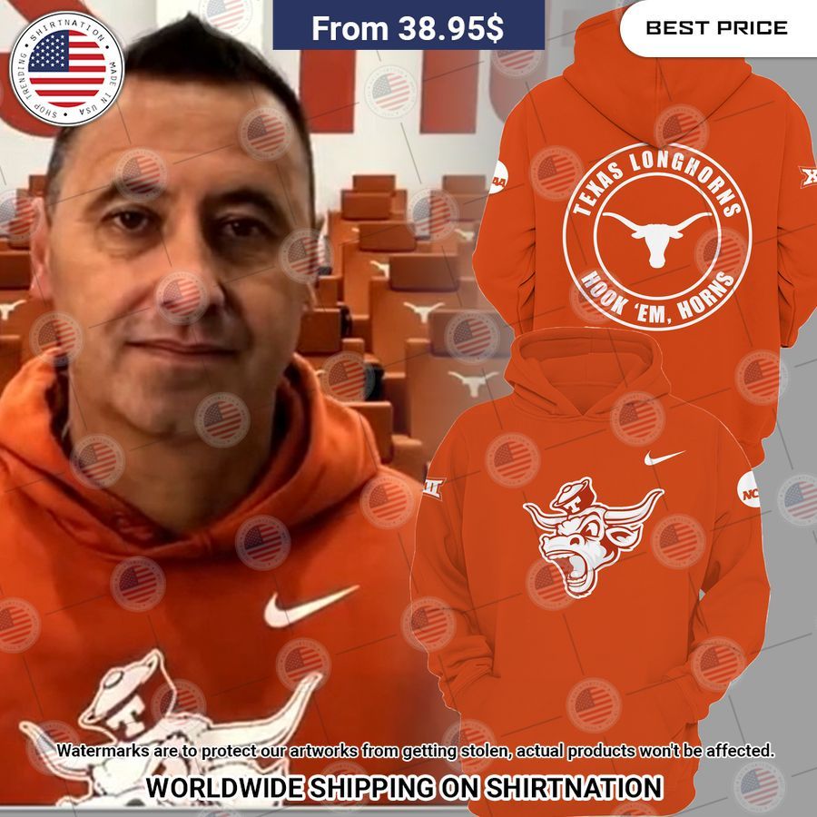 Steve Sarkisian Texas Longhorns Hoodie She has grown up know