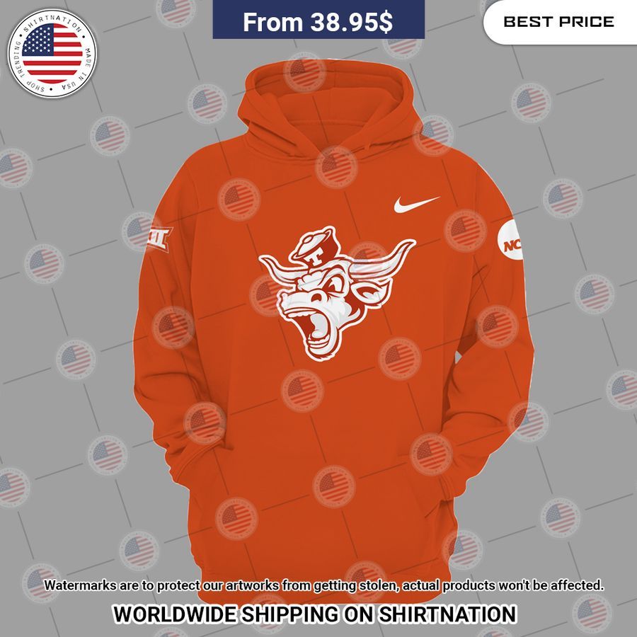 Steve Sarkisian Texas Longhorns Hoodie Nice place and nice picture