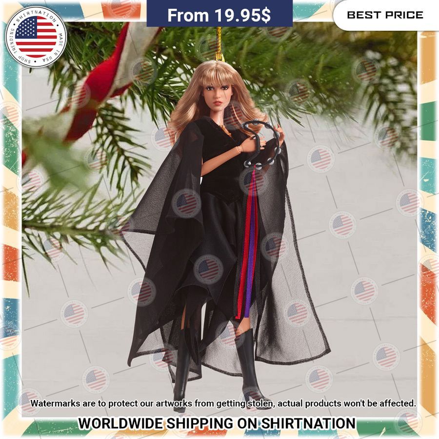 Stevie Nicks Fleetwood Mac Ornament Wow, cute pie