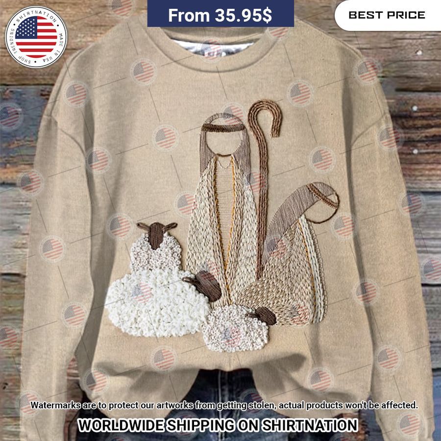 womens nativity with sheep christmas sweatshirt 1 429.jpg